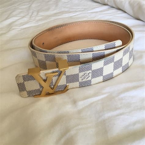 louis vuitton all white belt|genuine Louis Vuitton belt.